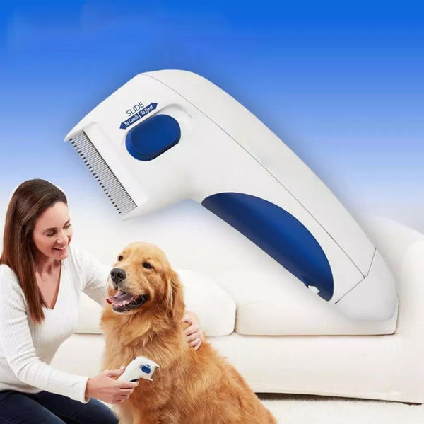 Electric Flea Comb For Dogs Electronic Tick Zapper Exoflea Roziyo