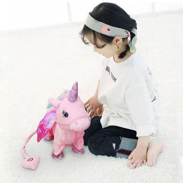 Walking Talking Unicorn Soft Toy for Babies Interactive Plush Toy