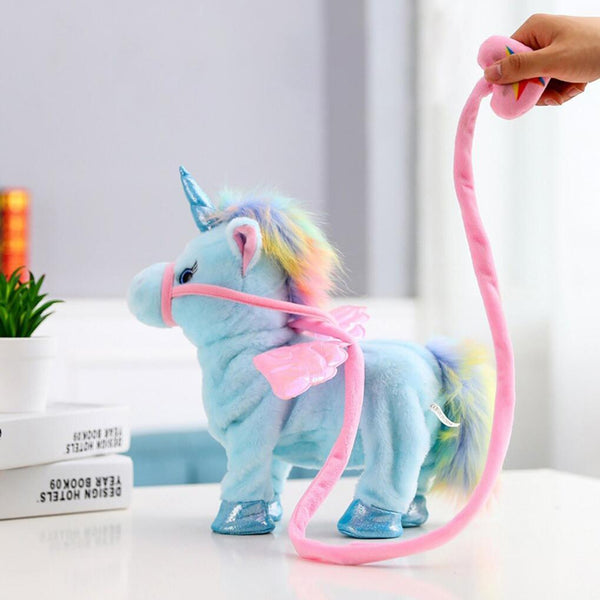 Walking talking unicorn discount