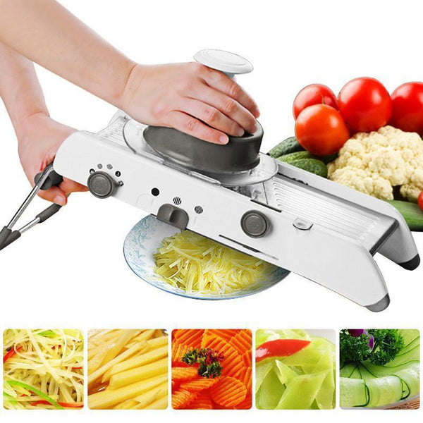 Mandoline Slicer Salad Chopper Onion Dicer Vegetable Cutter Slicerie™ –  Roziyo®