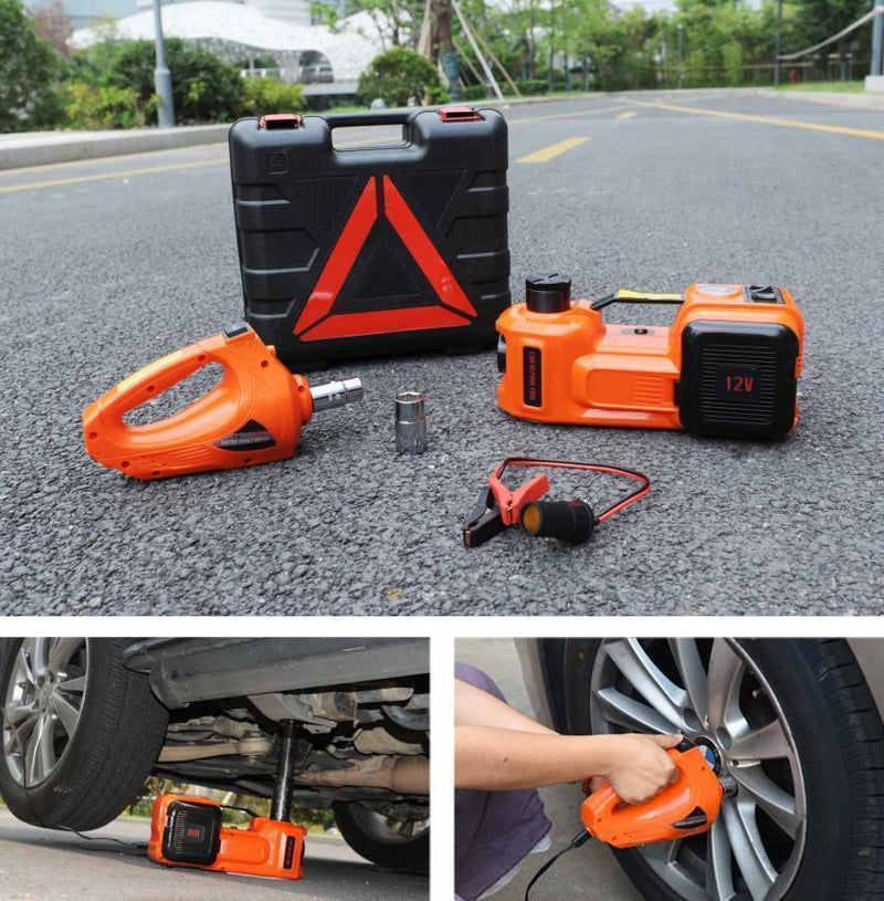 Bestsellrz®  3 in 1 Electric Hydraulic Floor Jack Impact Wrench and Air Pump Car Jacks Veload™