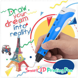 Bestsellrz® 3D Printing Pen For Kids Professional ABS PLA Filament- Inksie™ 3D Pens Blue / US / 9m Inksie™