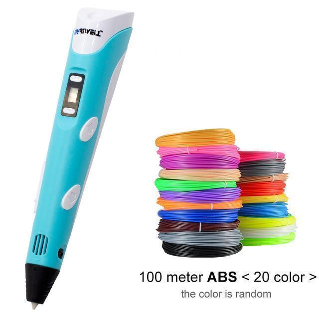 3D Printing Pen For Kids Professional ABS PLA Filament- Inksie™ – Roziyo®