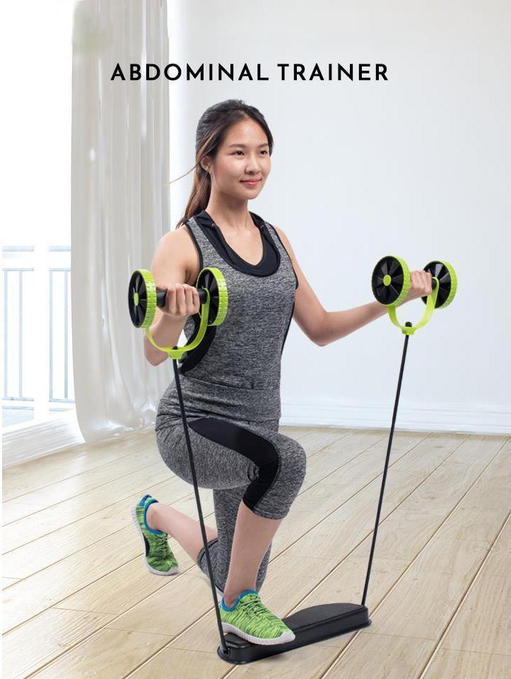 Bestsellrz® Ab Roller Workout Wheel Trainer Exercise Equipment For Home - Shapexy™ Ab Rollers Shapexy™