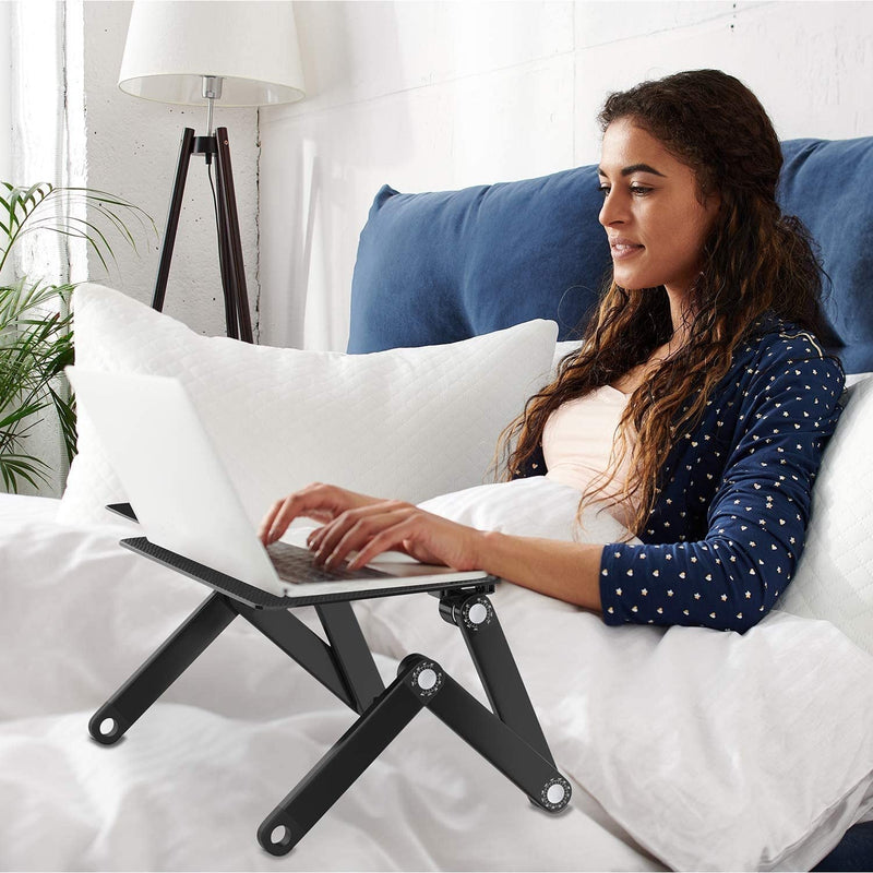 Bestsellrz® Adjustable Laptop Table Computer Lap Desk for Bed Recliner Book Tray- Desky™ Laptop Desks No Mousepad Desky™