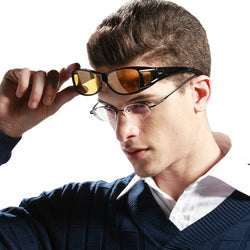 Bestsellrz® Anti Glare Glasses Night Vision Goggles for Driving Sight Goggles - Nightzer™ Night Vision Glasses Nightzer™