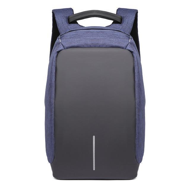 Bestsellrz® Anti Theft Travel Backpack Waterproof Water Resistant Laptop Bags Backpack Large Blue Black Anti-Theft Travel Backpack