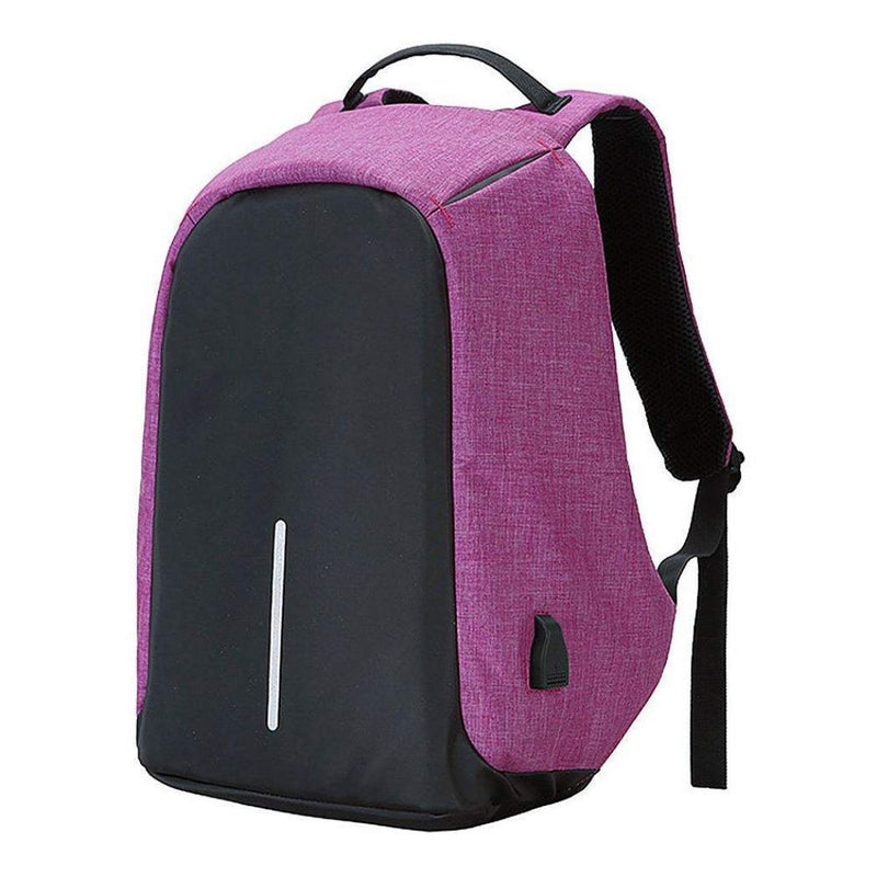 Bestsellrz® Anti Theft Travel Backpack Waterproof Water Resistant Laptop Bags Backpack Large Purple Anti-Theft Travel Backpack