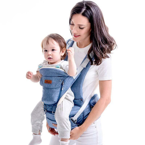 Bestsellrz® Baby Carrier Wrap Newborn Sling for Men and Women - Cradlex™ Pro Baby Carriers Blue Cradlex™ Pro