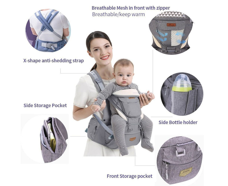 Bestsellrz® Baby Carrier Wrap Newborn Sling for Men and Women - Cradlex™ Pro Baby Carriers Cradlex™ Pro