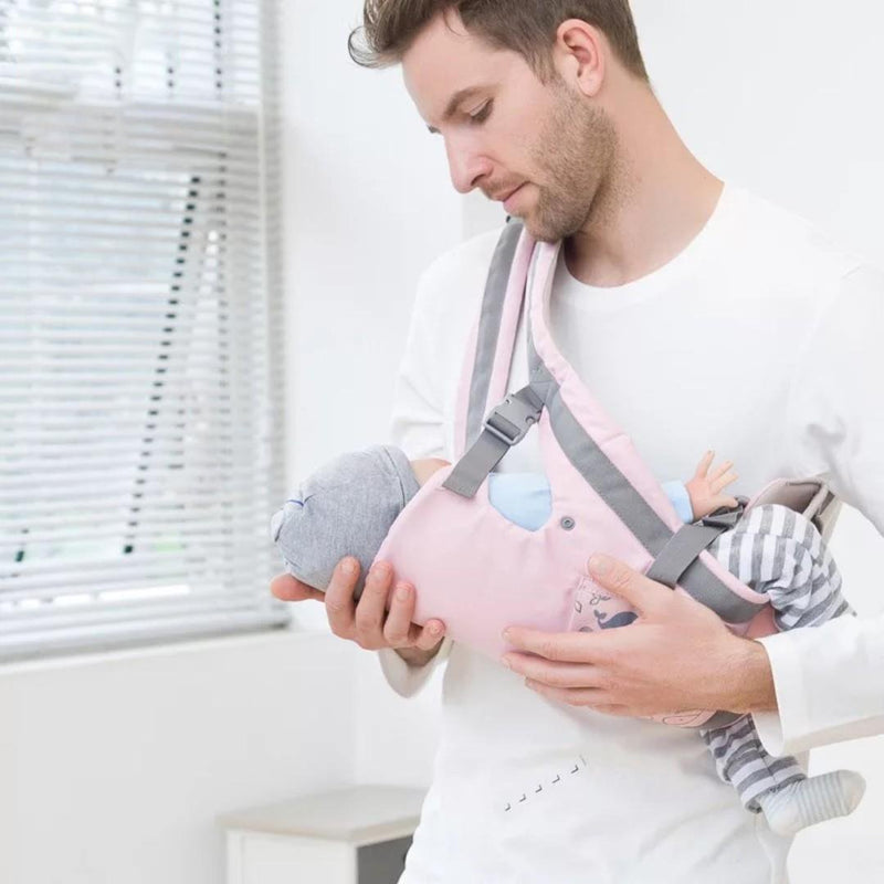 Bestsellrz® Baby Carrier Wrap Newborn Sling for Men Women - Cradlex™ Baby Carriers Baby Pink Cradlex™