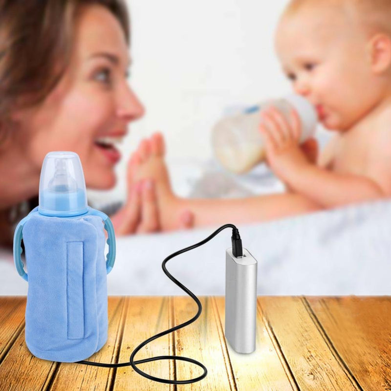 Bestsellrz® Best Electric USB Portable Insulated Bottle Warmer - Lilwarm™ Warmers & Sterilizers Blue Lilwarm™