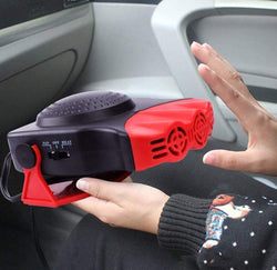 Bestsellrz® Car Defogger Heater In-Car Windshield  Defroster Portable Car Fan - Carzix™ Heating & Fans Red Carzix™