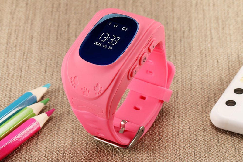 Bestsellrz® Children Locator Tracker GPS Watch that Allows Call Texting - Qinitor™ Kids GPS Watch Pink Qinitor™