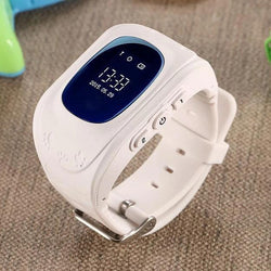 Bestsellrz® Children Locator Tracker GPS Watch that Allows Call Texting - Qinitor™ Kids GPS Watch White Qinitor™