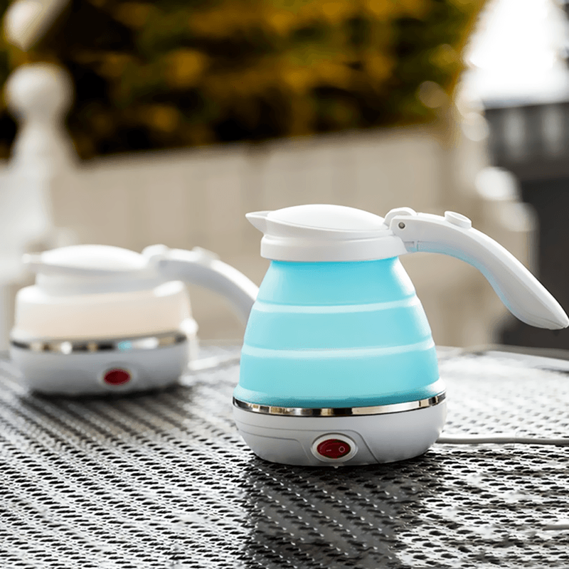 1L Travel Portable Foldable Electric Kettle Collapsible Water Boiler