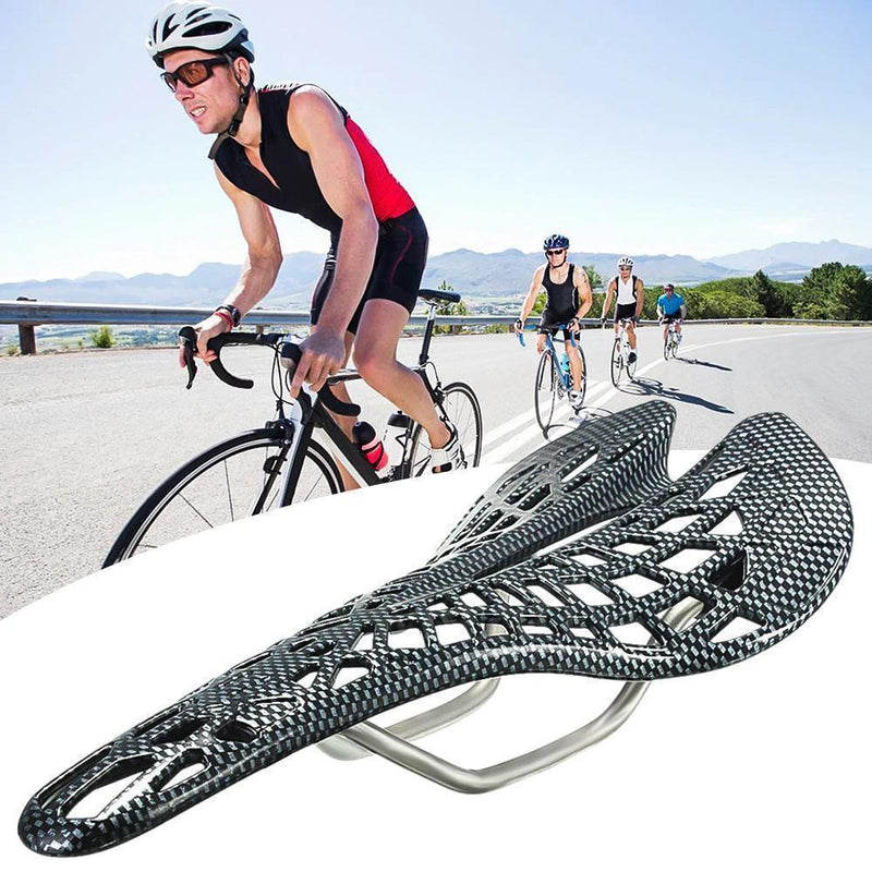Bestsellrz® Comfortable Bike Seat Bicycle Saddle Shock Absorbing  - Ridezy™ Bicycle Saddle Black Ridezy™