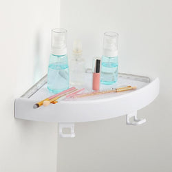 Bestsellrz® Corner Shelves Shower Caddy Bathroom White Hanging Plastic Kitchen  Bathroom Shelves Luxmount™