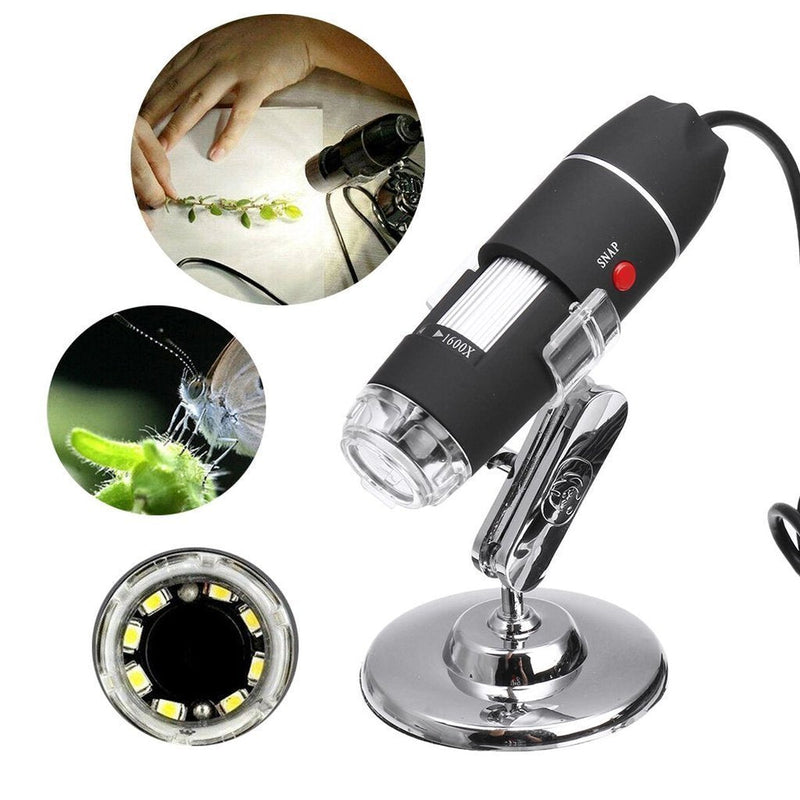 Bestsellrz® Digital USB Microscope with 1600x Zoom 1080p HD Magnifier Camera - Microzo™ Microscopes Microzo™