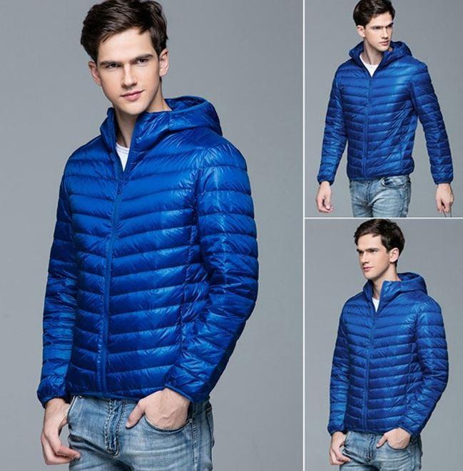 Bestsellrz® Down Puffer Bomber Winter Jacket Hoodie - Windyce™ Down Jackets Royal Blue / 3XS Windyce™