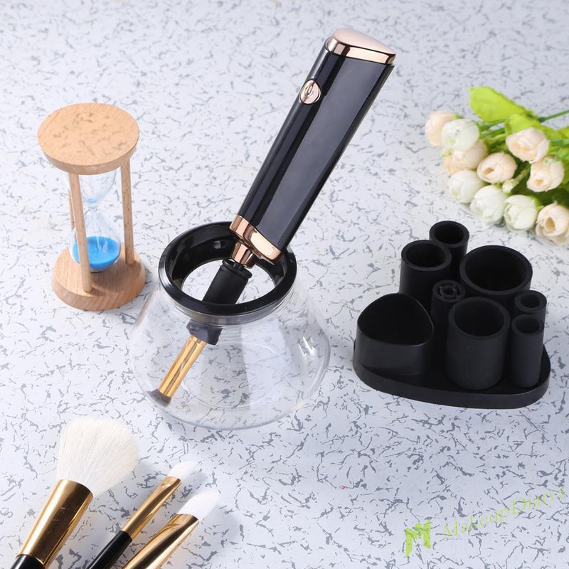 Bestsellrz® Electric Makeup Brush Cleaner Spinner Machine Tool - Wrinse™ Makeup Brush Cleaner Black Wrinse™ Makeup Brush Cleaner