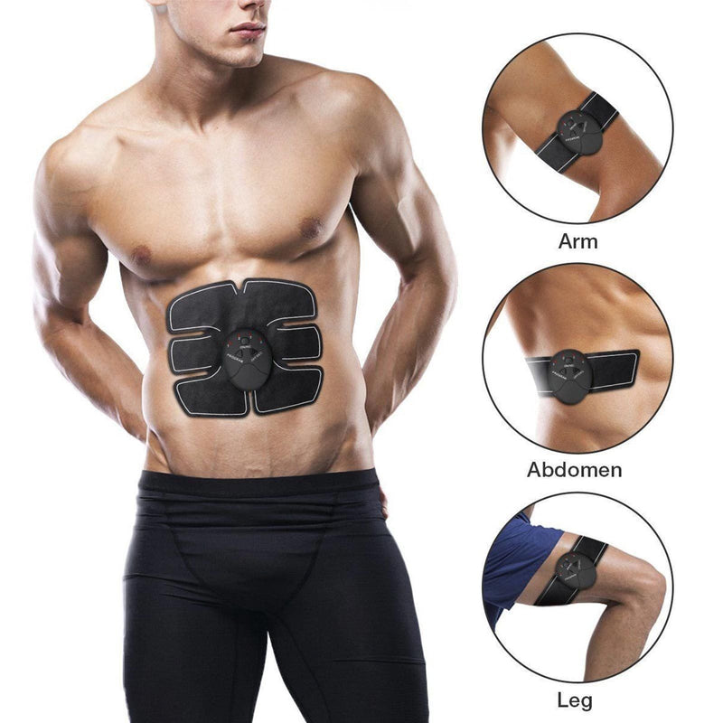 Electrical Muscle Stimulator Training Workout Abs Toner Belt - Pulsemor™ –  Roziyo®