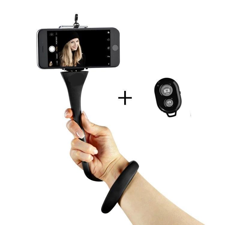 Bestsellrz® Flexible Bluetooth Selfie Stick Bendable Gopro Banana Pod - Flexily™ Selfie Sticks Flexily™