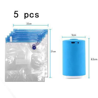 Bestsellrz® Food Vacuum Sealer Machine For Clothes Bags Sous Vide Seal USB Pump Vacuum Food Sealers Sealerie™