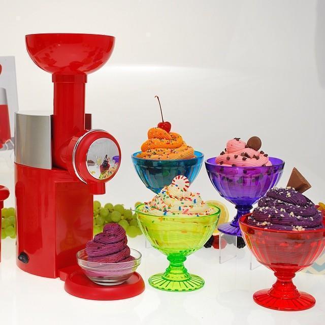 Bestsellrz® Frozen Fruit Ice Cream Maker Homemade Soft Serve Dessert Machine Ice Cream Makers Red / US Frosert™