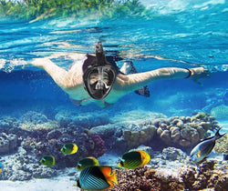 Bestsellrz® Full Face Snorkel Mask Snorkeling Gear Equipment Gopro Mount -Snorkex™ Diving Masks Snorkex™