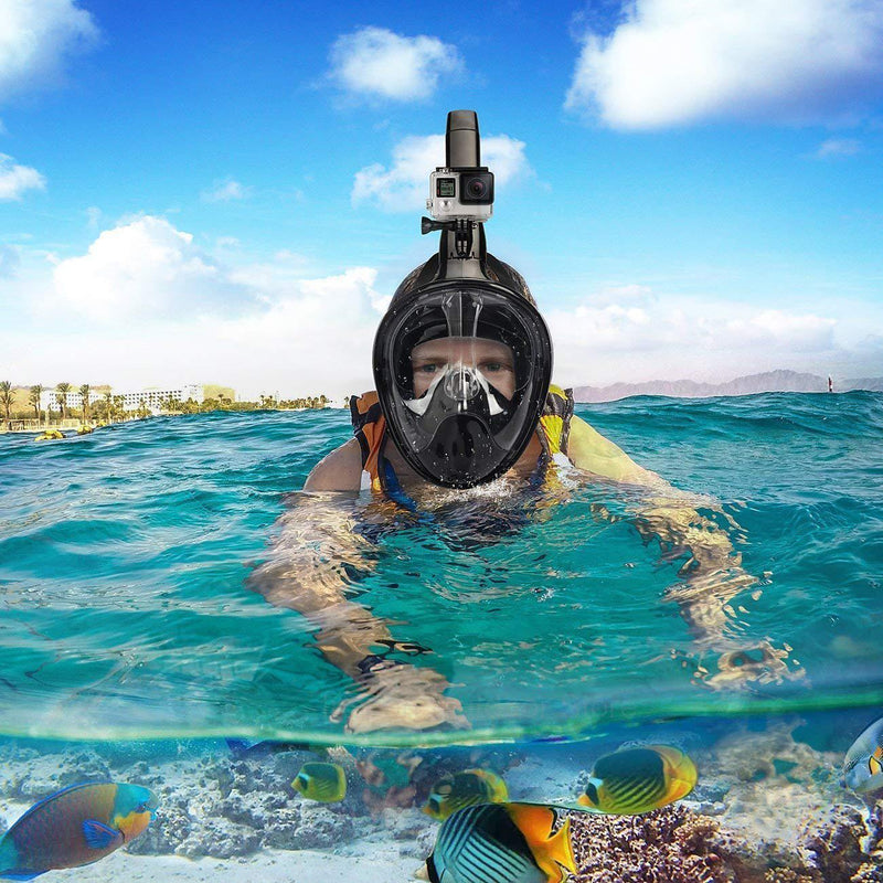 Bestsellrz® Full Face Snorkel Mask Snorkeling Gear Equipment Gopro Mount -Snorkex™ Diving Masks Snorkex™