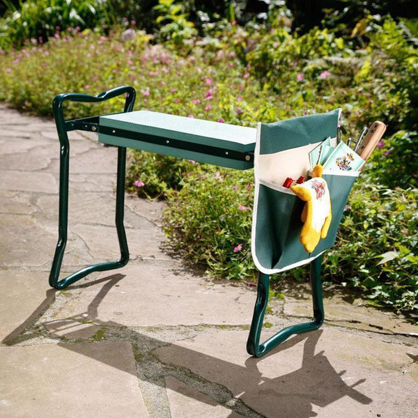 Folding kneeler best sale and garden seat