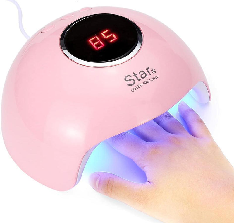 Nail Dryers Est Nail Lamp 57LEDs UV LED Nail Lamp For Drying Nails With 4  Timer Settings And Handle Professional Fast Curing Nail Dryer 230324 From  Ping06, $16.99 | DHgate.Com