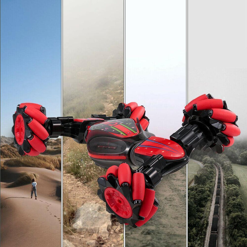 Bestsellrz® Gesture Controlled Remote Control Stunt Off Road Car  - Exocar™ Gesture Car Red Exocar™
