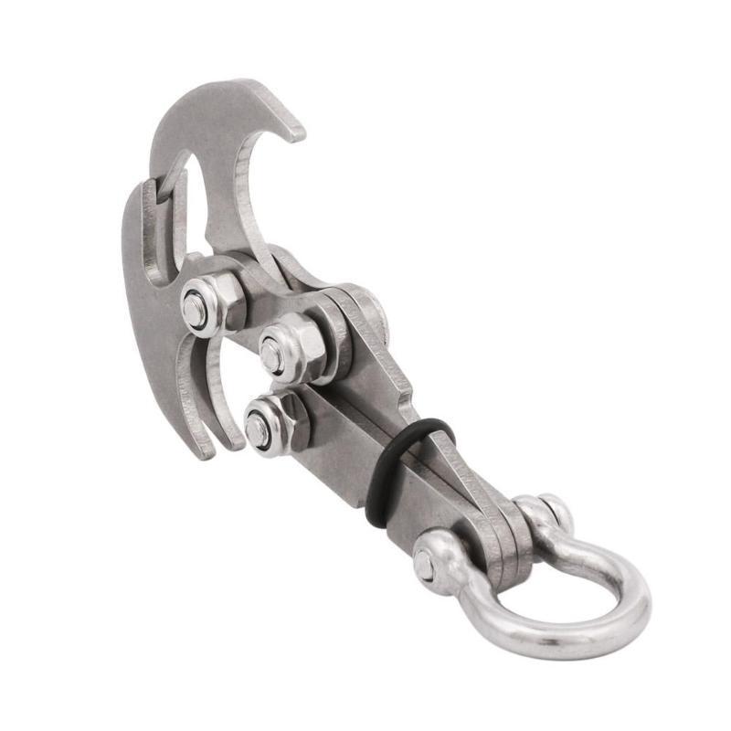 Bestsellrz® Gravity Grappling Climbing Hook Gravel Mechanical Claw- Hookzo™ Grappling Hook Hookzo™