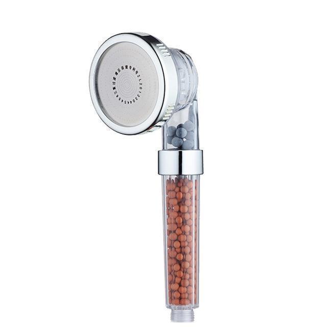 Bestsellrz® High Pressure Ionic Filtration Handheld Shower Head - SpaJet™ Shower Heads Crystal Clear SpaJet™