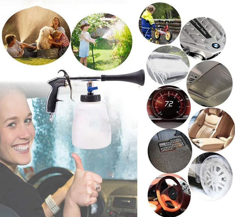 Bestsellrz® High Pressure Spray Foam Car Wash Nozzle Cleaner Gun - Foamzie™ Water Gun & Snow Foam Lance Foamzie™