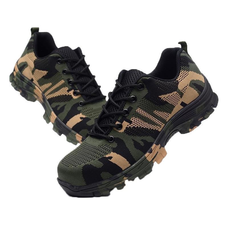 Camo orders safety boots