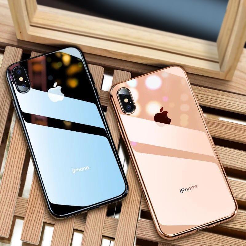 Bestsellrz® iPhone Case Magnetic Protective Tempered Glass Clear Case - RugCase™ iPhone Cases Crystal Black / For iPhone 11 Pro Max RugCase™