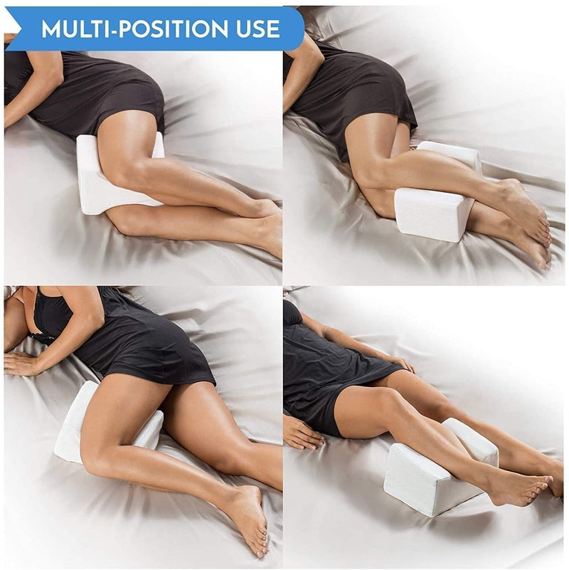 Bestsellrz® Knee Pillow Leg Under Contour Side Sleepers Orthopedic Back Pain Hip Body Pillows 2 pack Duveno™