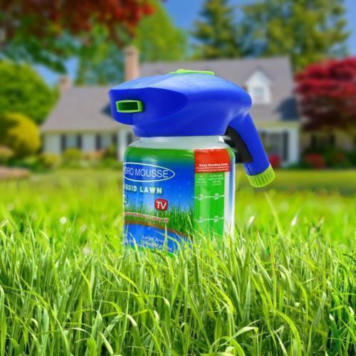 Bestsellrz® Lawn Fertilizer Sprayer Liquid for Hydroseeding - Maxsow™ Liquid Lawn Seeder Sprinkler Container + 1 Bottle Liquid Formula Maxsow™