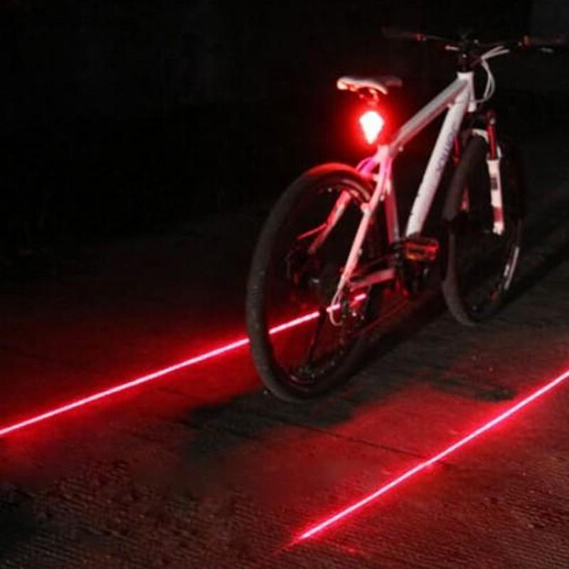 Bestsellrz® LED Bike Light Bicycle Laser Tail Light - Illuminator™ Bicycle Light Red Illuminator™