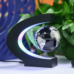 Bestsellrz® Magnetic Spinning Globe Decorative Levitating Rotating Floating Globe - OroGlo™ Figurines & Miniatures US Black OroGlo™