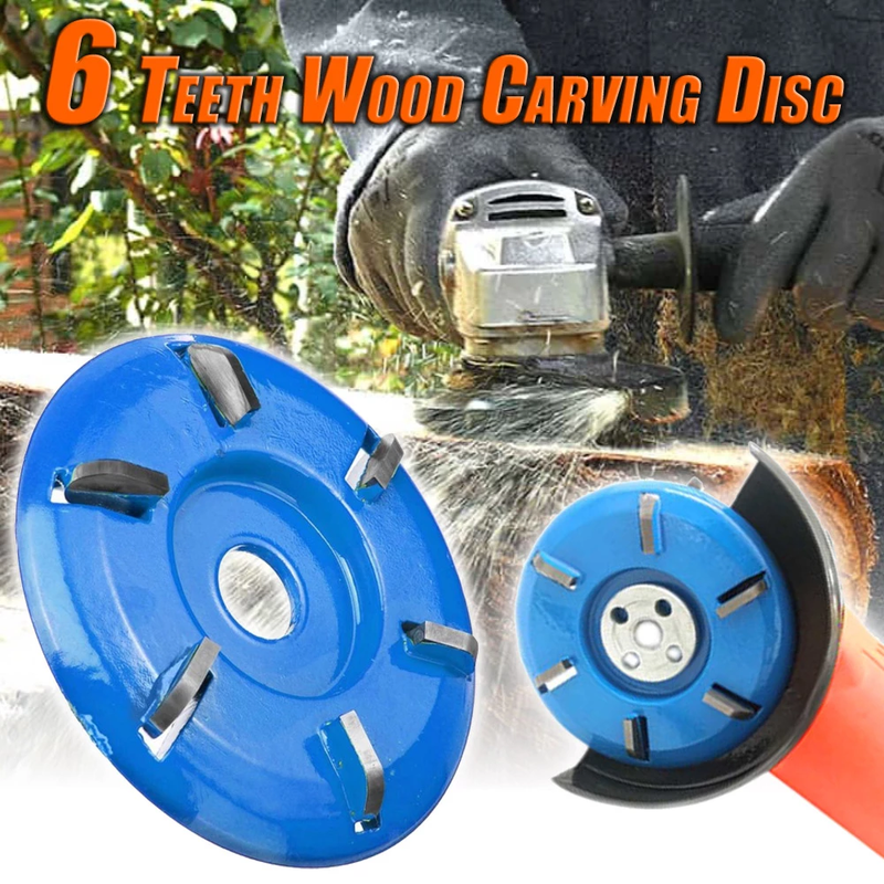 Wood Carving Disc for your Angle Grinder  Wood carving tools, Angle  grinder, Electric wood carving tools