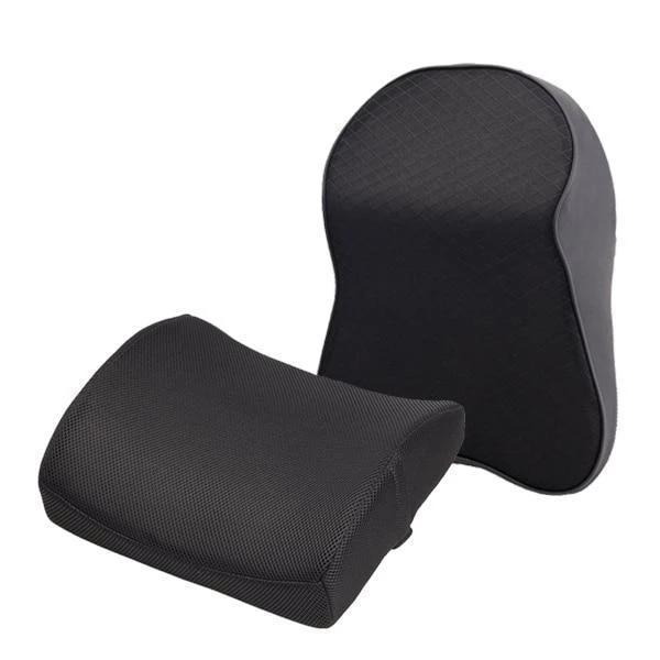 Bestsellrz® Neck and Lumbar Support Ergonomic Pillow for Car Seat Office Chair  Lumbar And Neck Pillow For Car Lumbar and Neck Support Pillow
