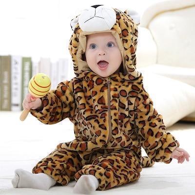 Bestsellrz® Newborn Baby Kids Children Onesie Animal Dresses Cute Baby Romper - Cuddles™ Rompers Leopard / 3M Cuddles™
