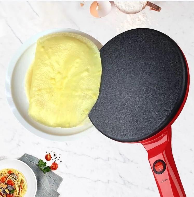 Bestsellrz® Omelette Pancake Dosa Crepe Maker Pan Electric Machine - Quicrepe™ Crepe Makers Red / EU Quicrepe™