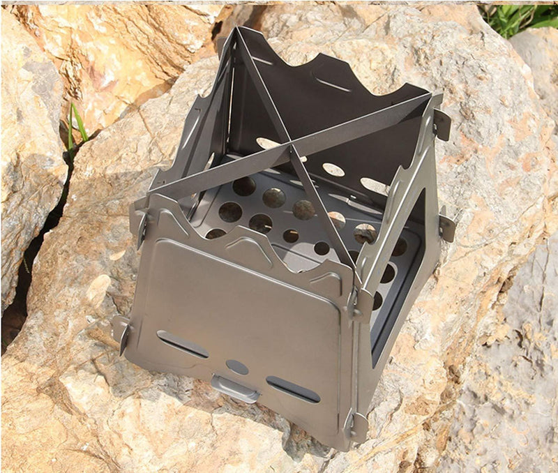 Bestsellrz® Outdoor Portable Camping Titanium Firebox Wood Stove - Heatzie™ Outdoor Stoves Heatzie™
