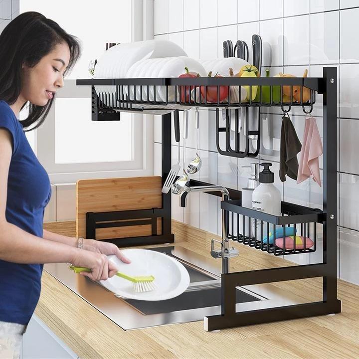 Bestsellrz® Over the Sink Kitchen Storage Racks Stainless Steel Shelves- Primrack™ Kitchen Shelf Primrack™