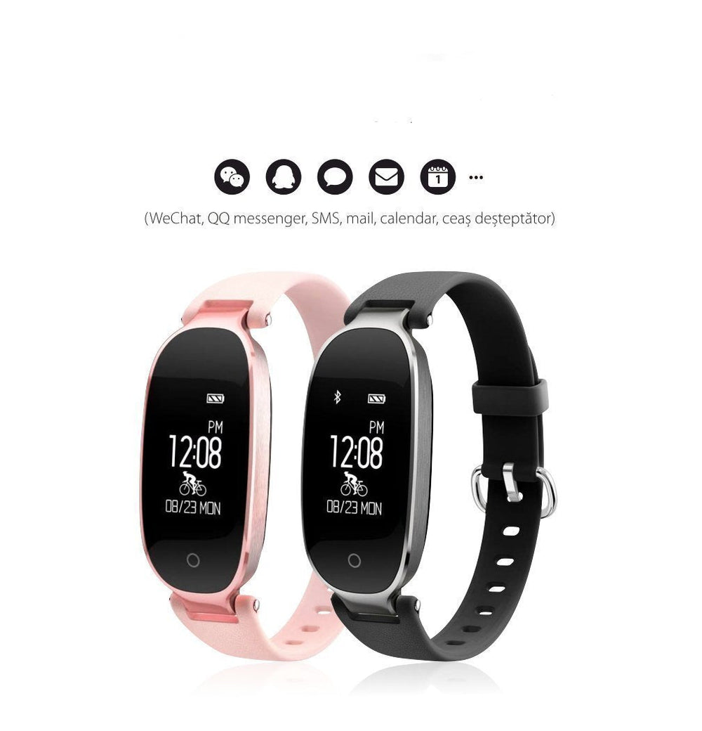 Pedometer Smartwatch for Girls Fitness Watches for Women Athena Roziyo